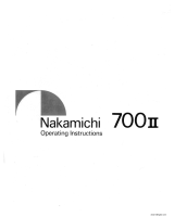 Nakamichi 700-II-Owners-Manual